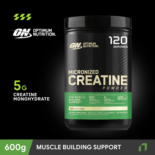 ON Micronized Creatine Monohydrate Powder, Unflavoured